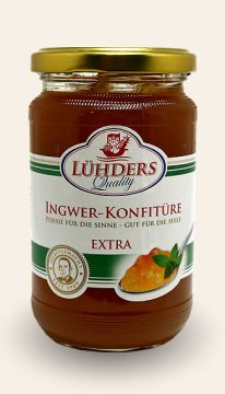 Lühders Ingwer-Konfitüre 450g