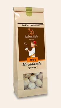 Macadamia gesalzen, 100g