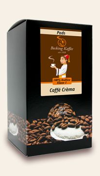 Caffé Crèma, 18 Kaffeepads